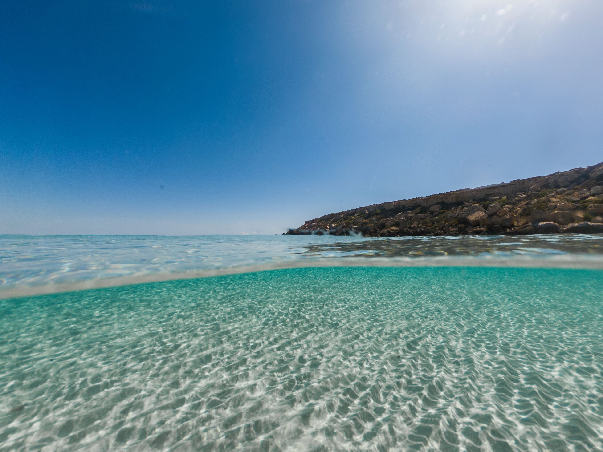 Cala Azzurra a Favignana: piscina naturale da togliere il fiato